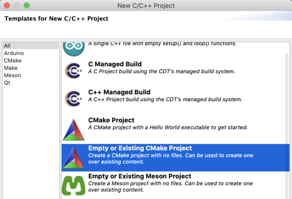 Import project